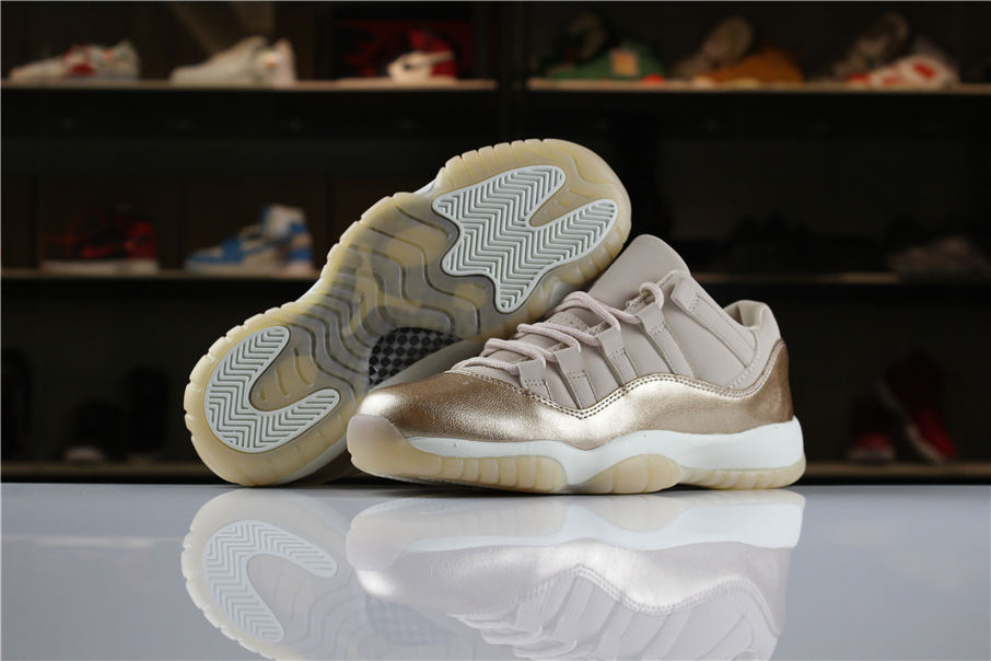 Air Jordan 11 Low Rose Gold Shoes